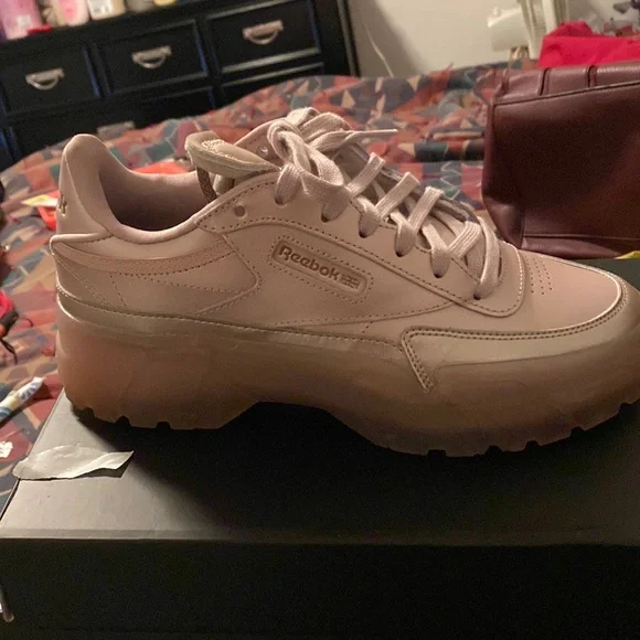 Reebok Shoes Cardi B Rose Gold Reebok Poshmark